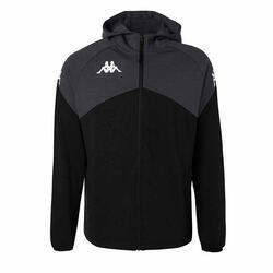 Veste à capuche manches longues homme Fianto bleu