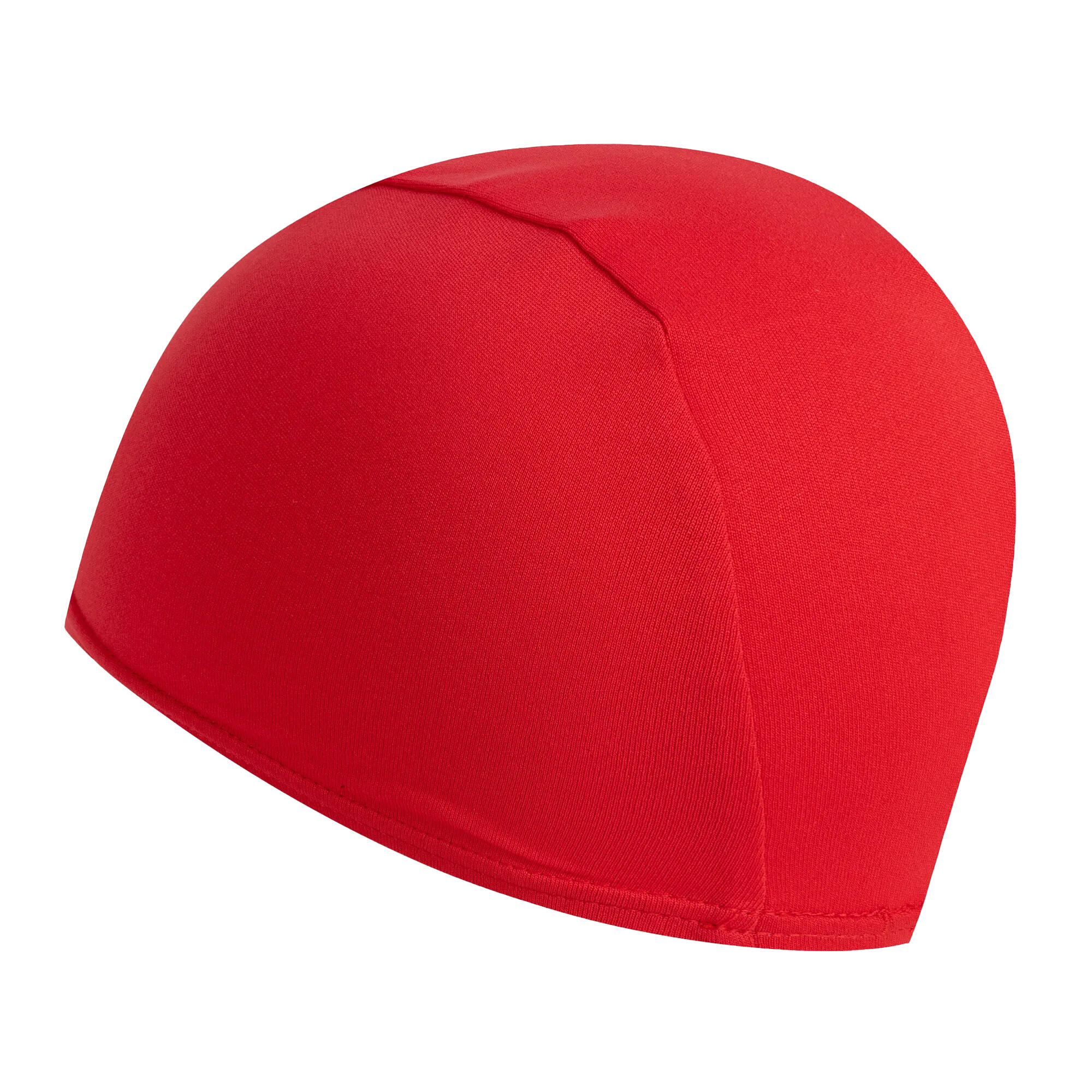 Unisex Adult Polyester Swim Cap (Red) 2/4