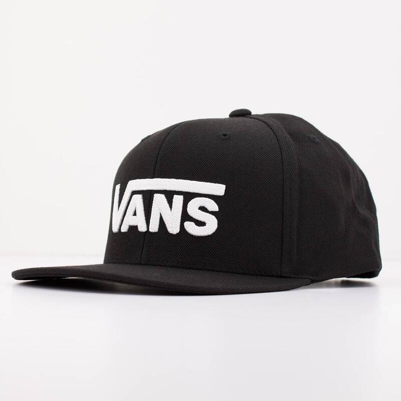 Czapka z daszkiem na deskorolkę Vans Drop V II Snapback czarny OSFM
