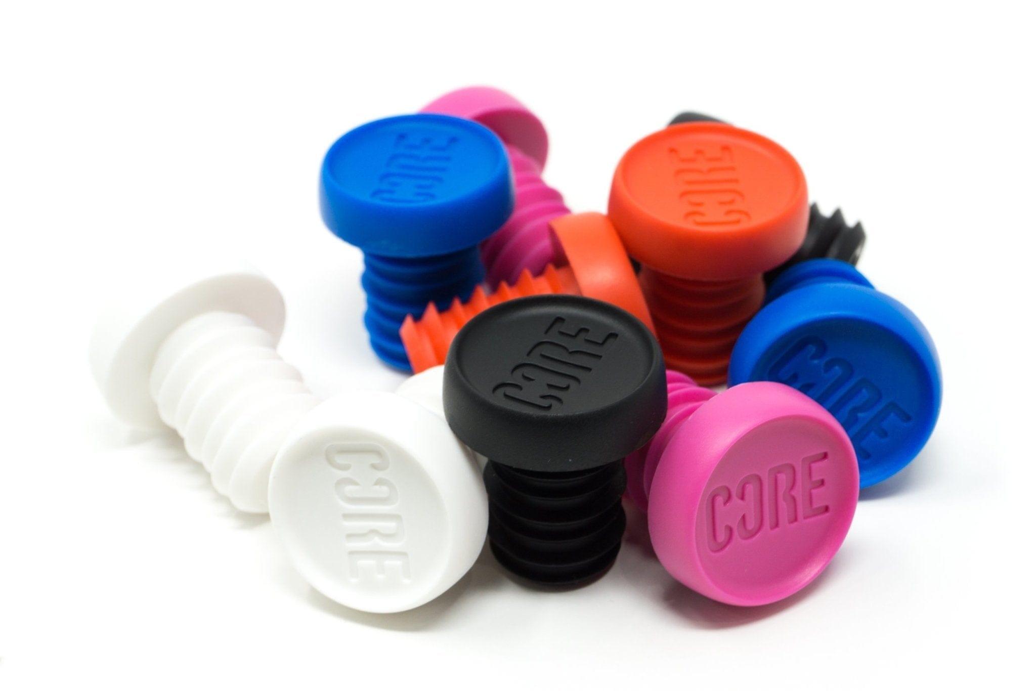 CORE Bar Ends Standard Size - Black 3/5