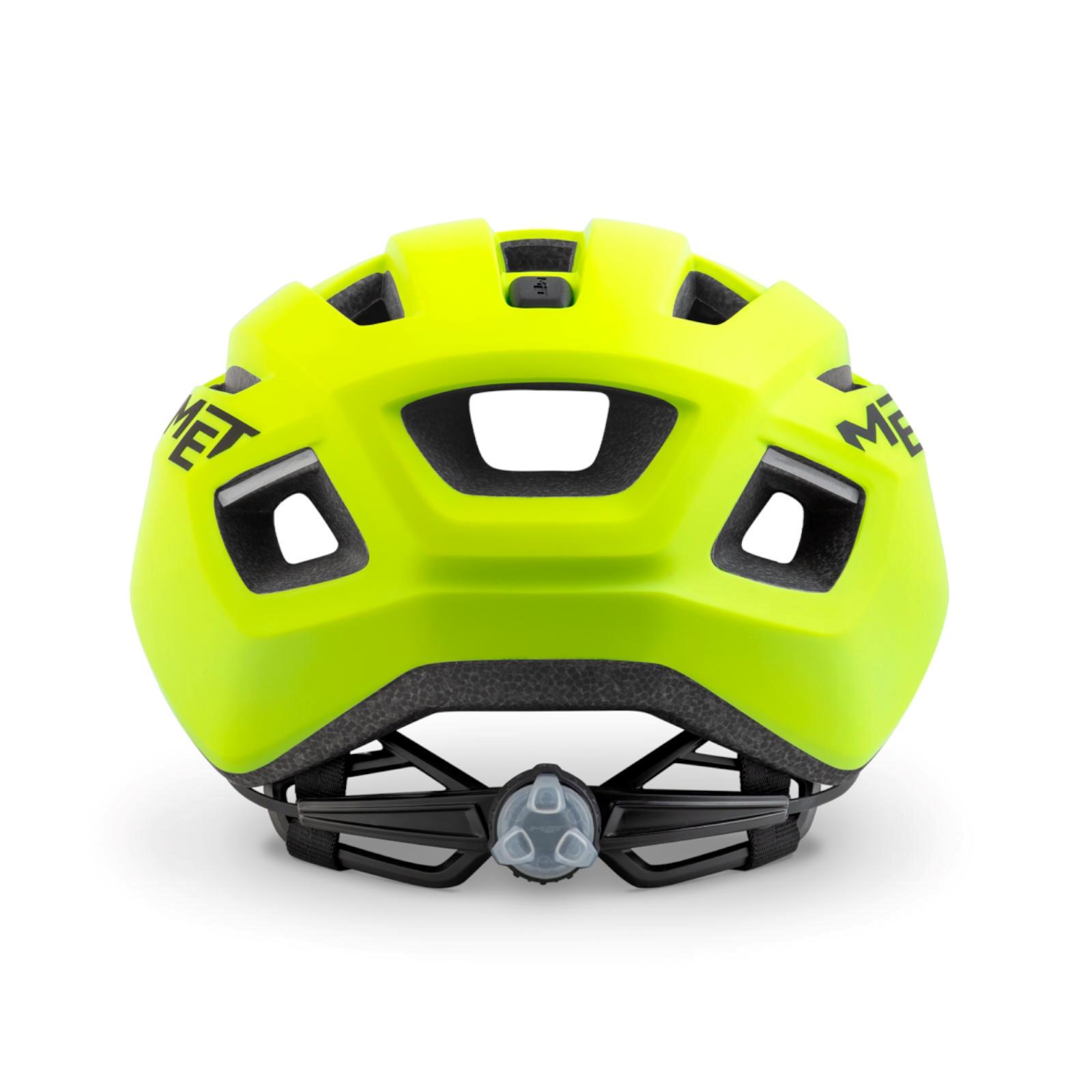 Casque Allroad MET avec visière amovible - Jaune mat 3/5