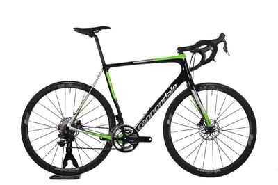 Tweedehands - racefiets - cannondale synapse hi-mod carbon disc - goed