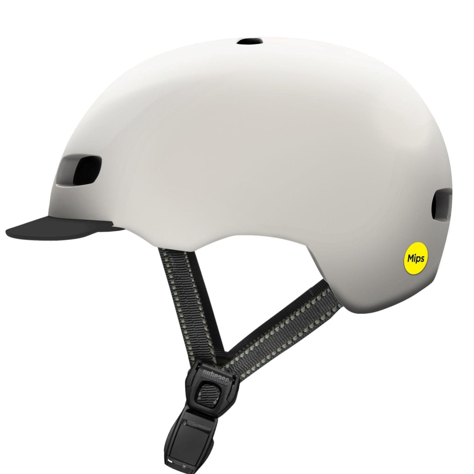 fahrradhelm herren nutcase VIO Commute MIPS LED Helm, Gloss, Blanco, L/XL Küche und Haushalt Wähle dein Design:Tactic MMA Oxylane Klapprad