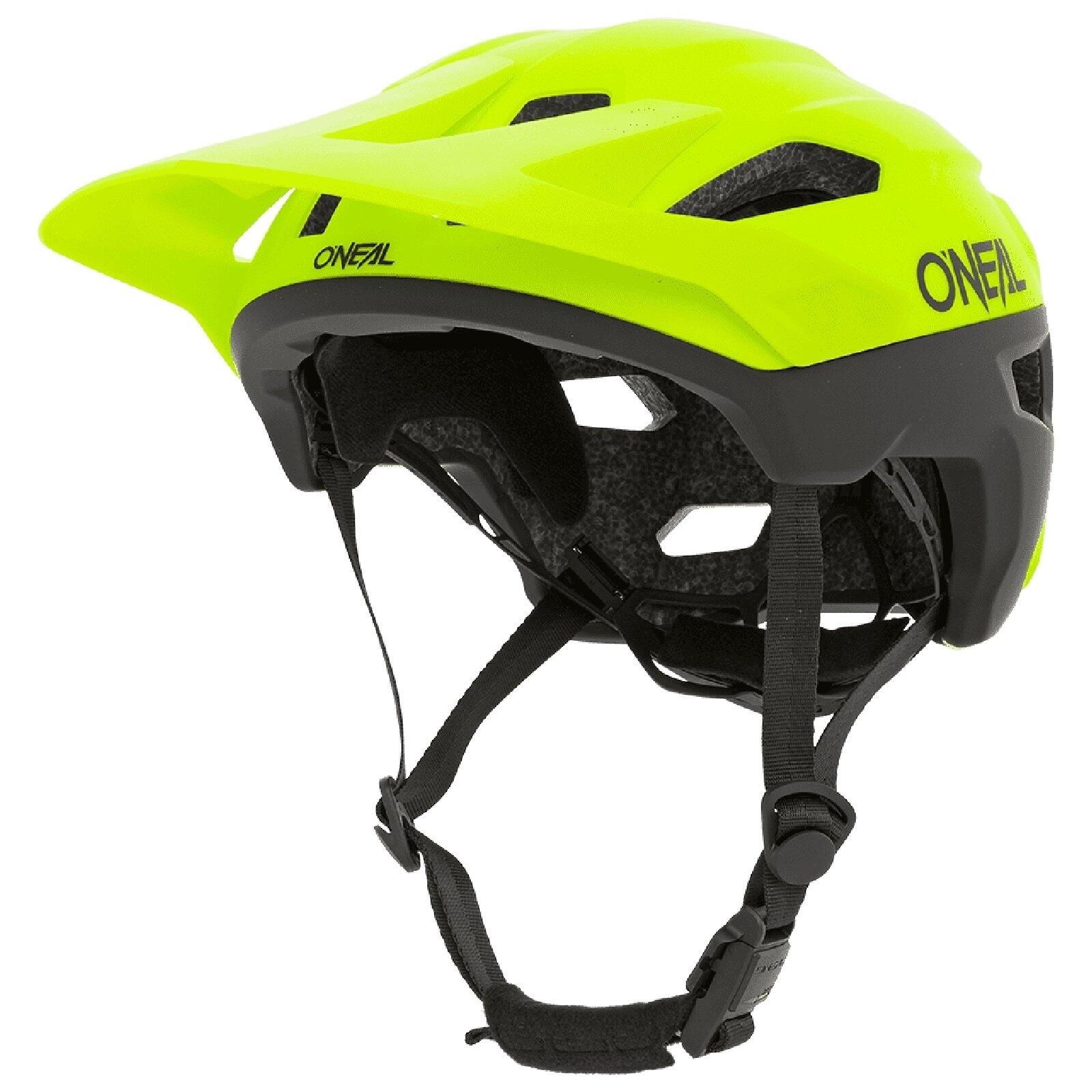 Casque VTT O'Neal Trailfinder Jaune Néon 3/4