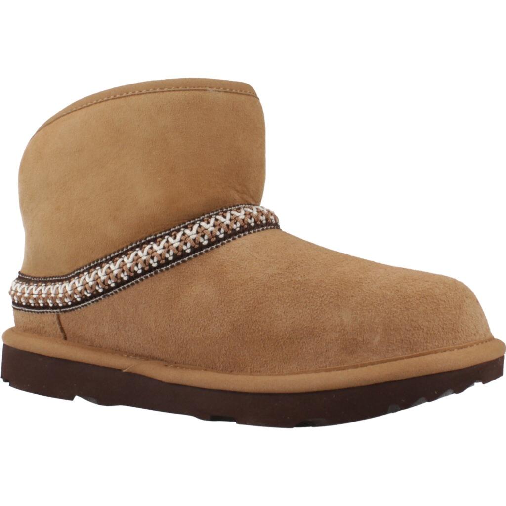 Botas Niña Ugg Botas Niña Ugg Classic Mini Crescent Marron Claro Marron Claro 5/5
