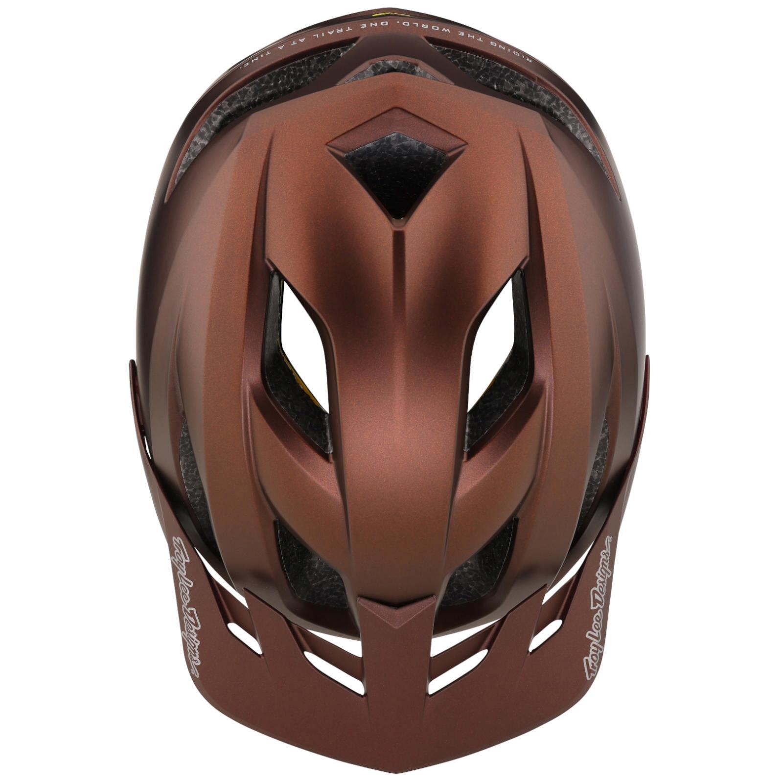 Casque VTT Flowline avec 14 trous d'aération Marron Homme 4/6
