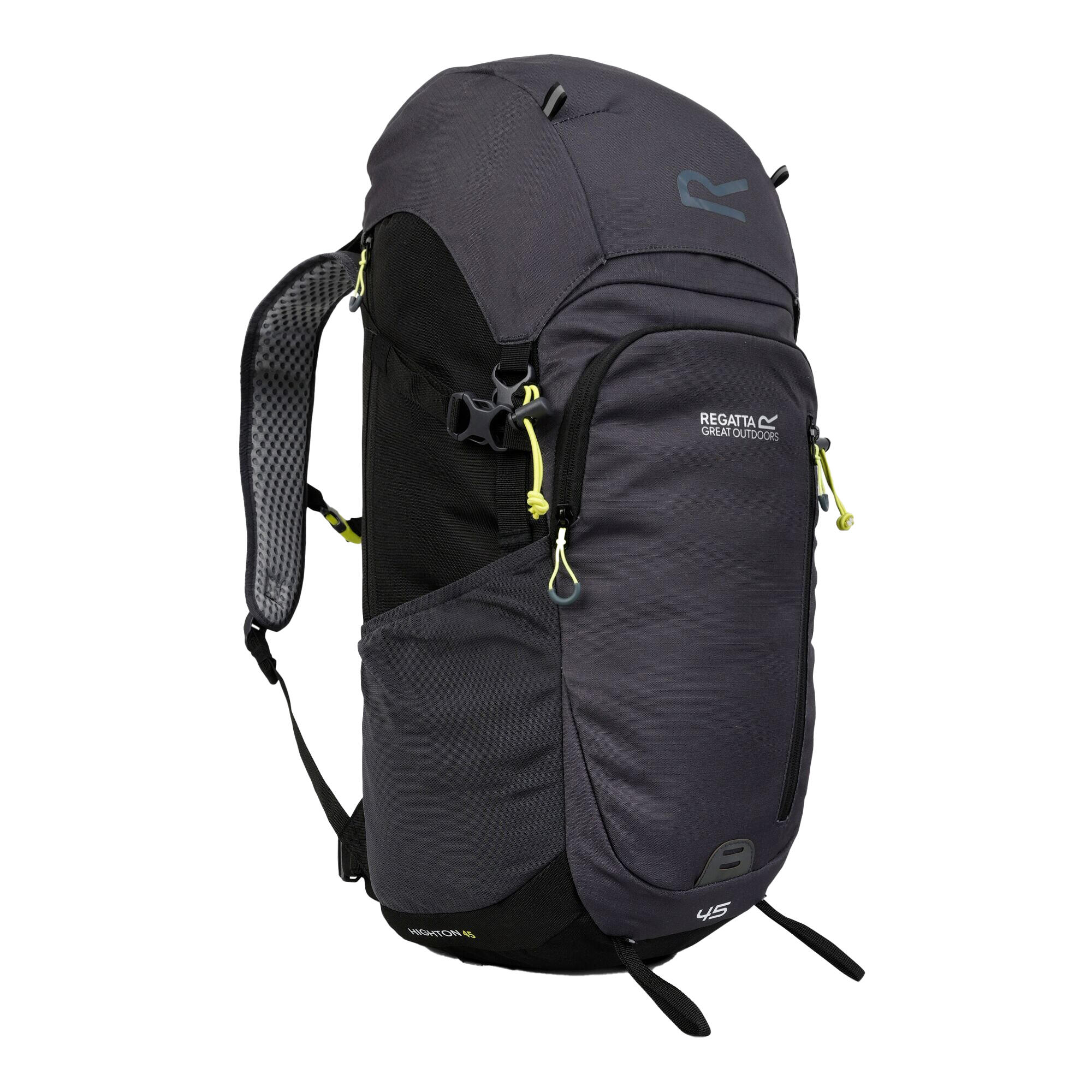 Sac À Dos HIGHTON V2 (Noir / Gris Phoque) 3/5
