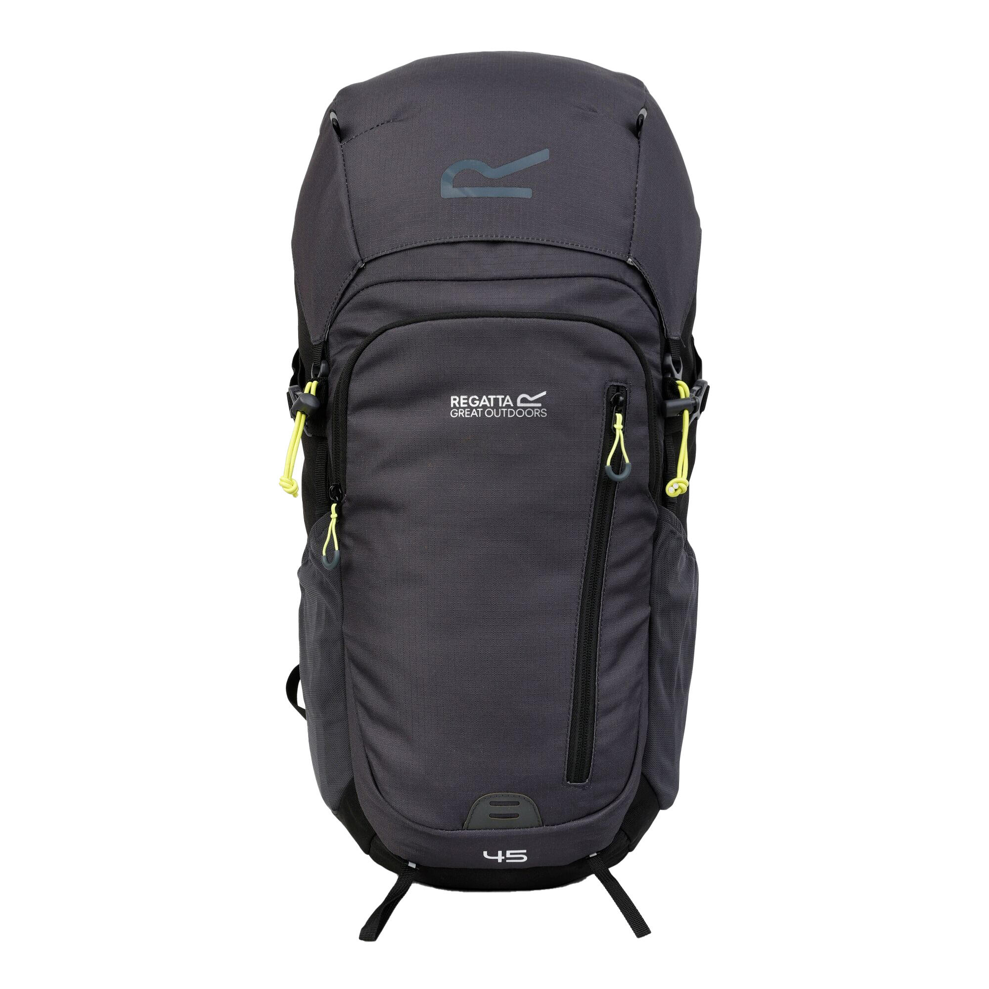 REGATTA Highton V2 45L Backpack (Black/Seal Grey)