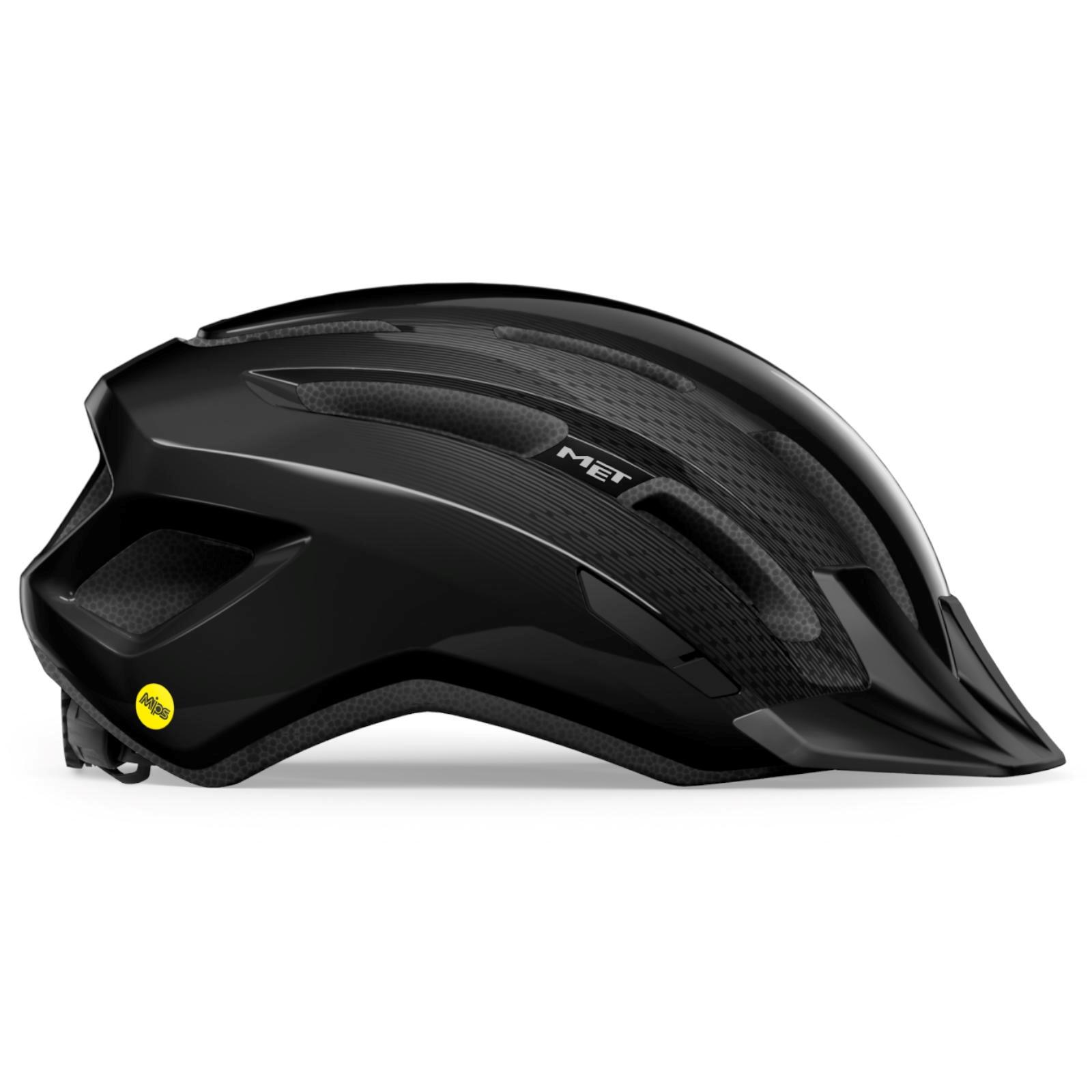 Casque Met Downtown Mips Noir Brillant 2/6