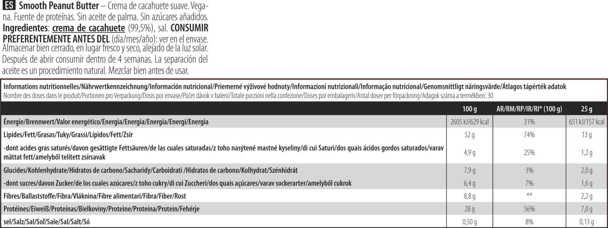 Eiwitboters - Biotech Usa Pindakaas (1kg) - Glad 4/4