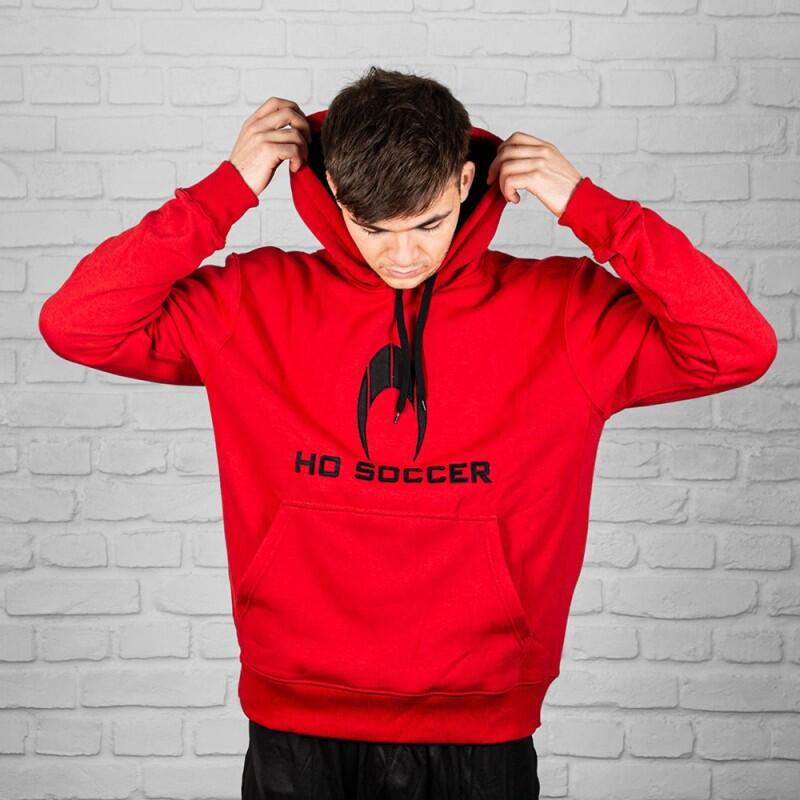 Hoodie Ho Soccer Vermelho 2/4