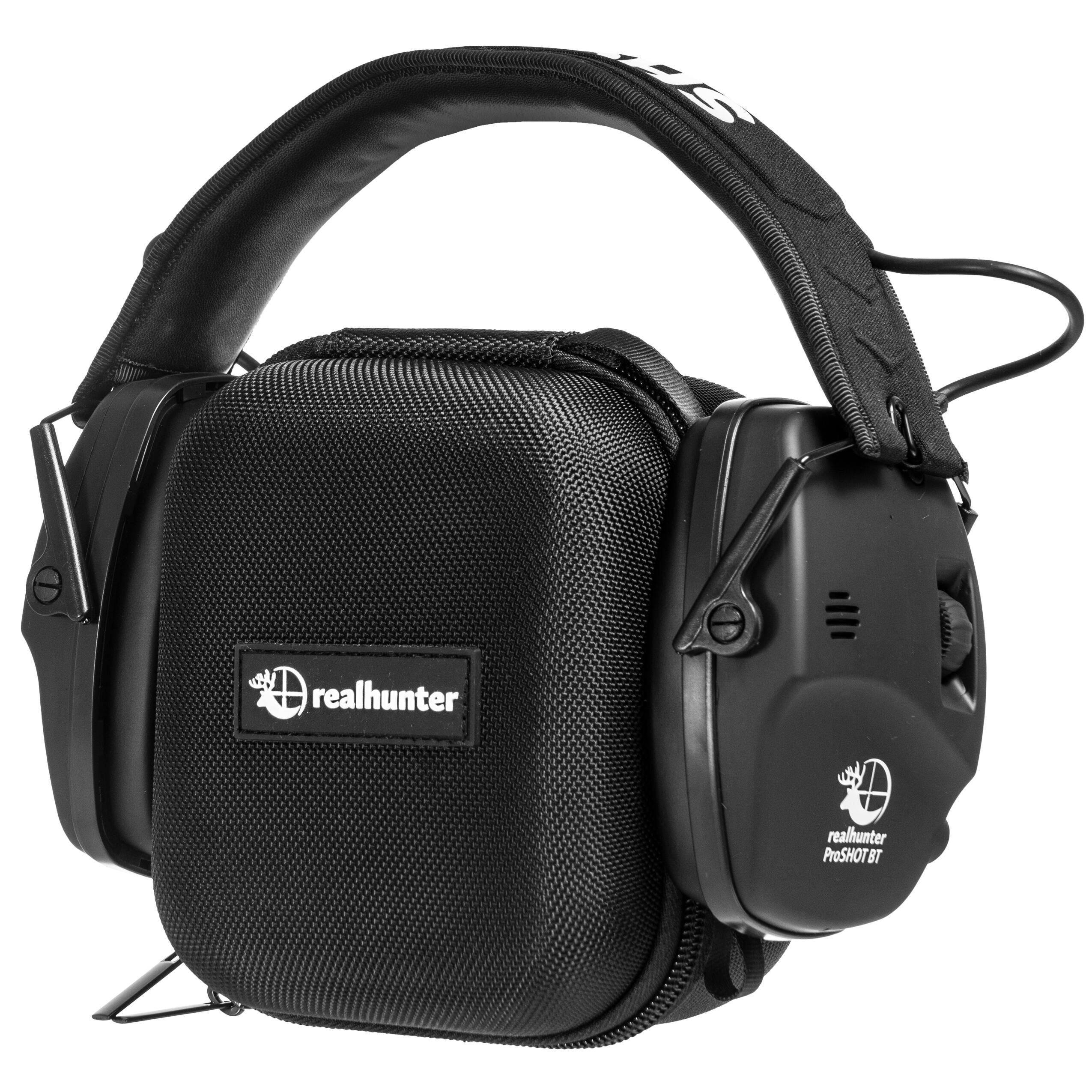 Słuchawki RealHunter Active ProSHOT BT czarne 2/4