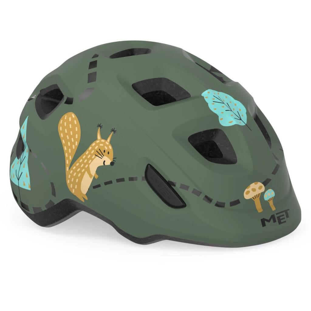 MET Hooray Kids Cycle Helmet - Black Flames