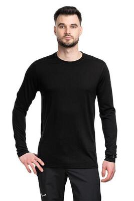 T-shirt trekking uomo Smartwool Classic All Season Merino Long Sleeve nero S