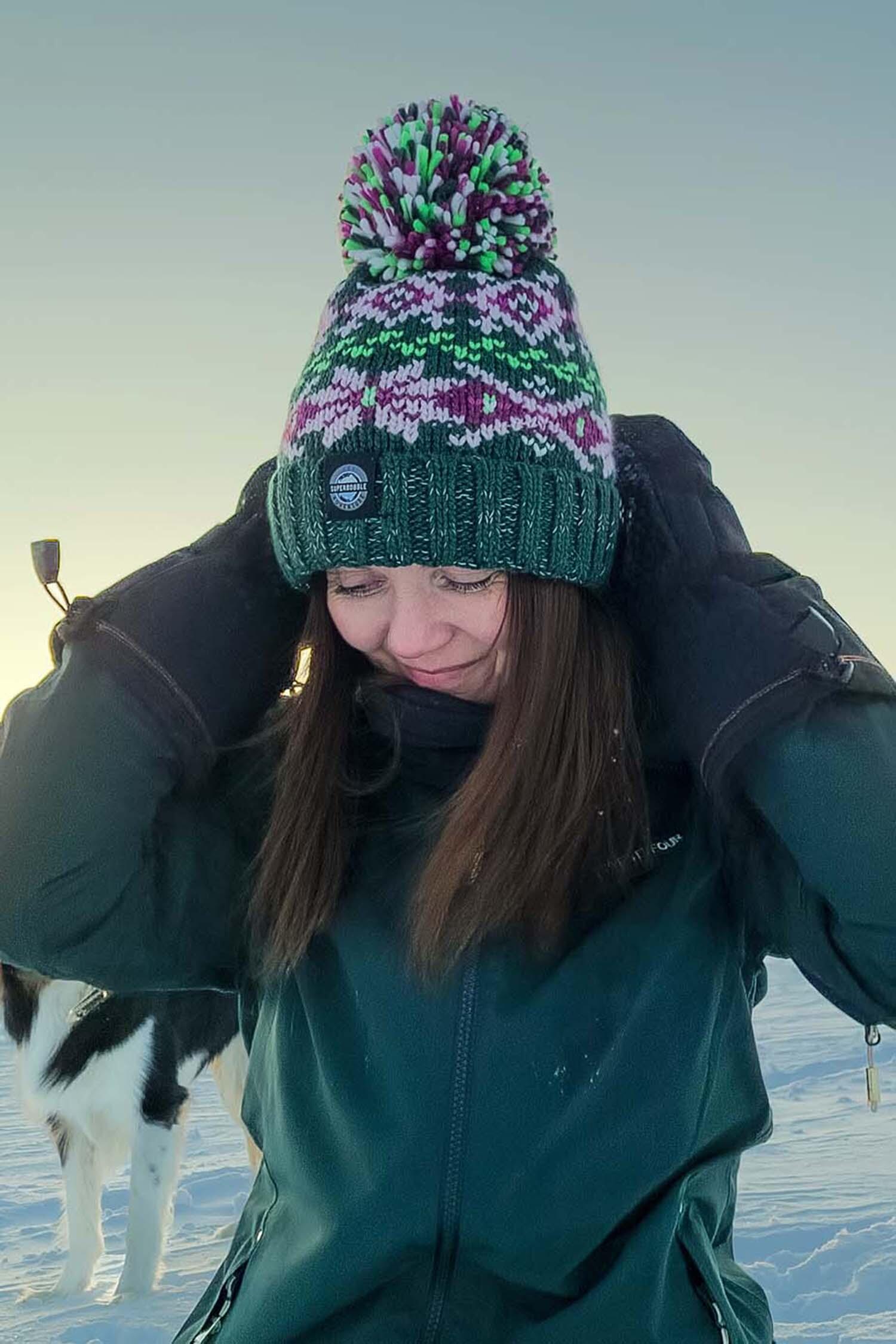 Woodland Nordic Knit Hat 5/5