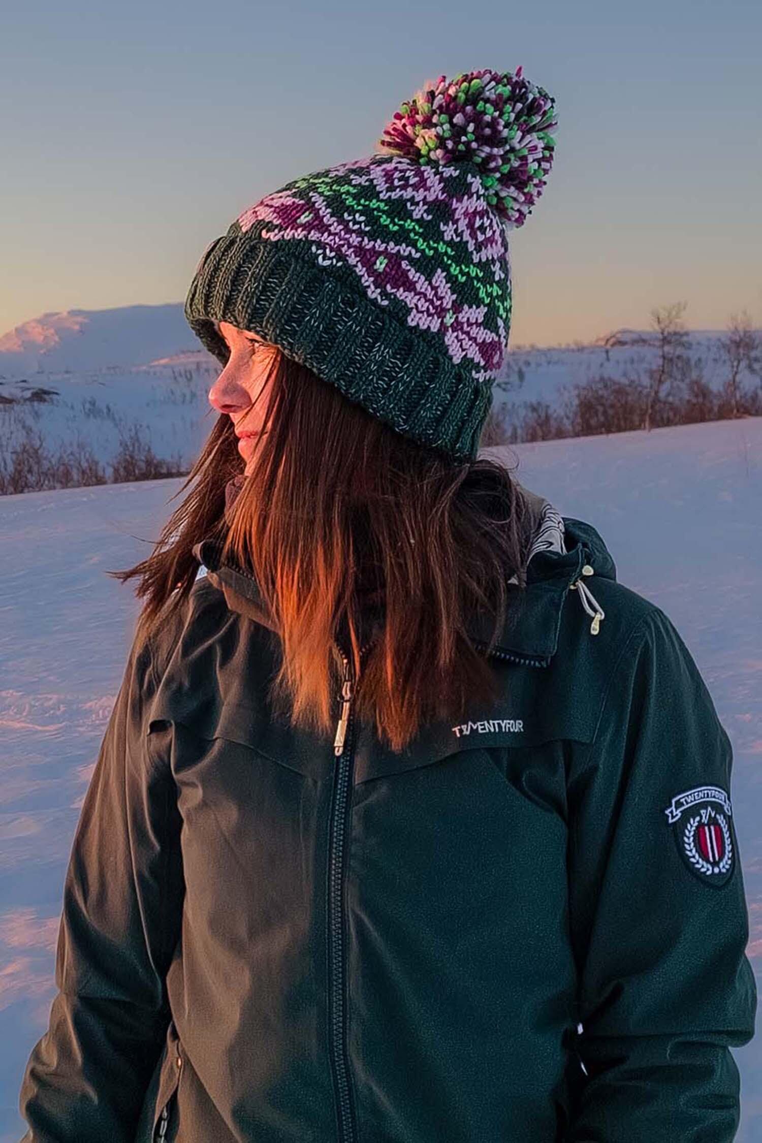 Woodland Nordic Knit Hat 4/5
