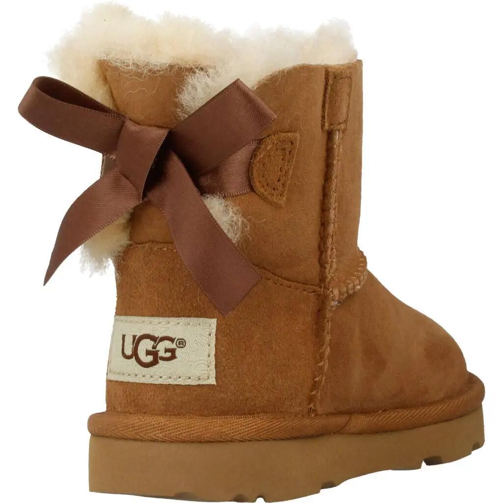 Bottes Ugg Modèle Mini Bailey Bow Ii Couleur Marron 3/5