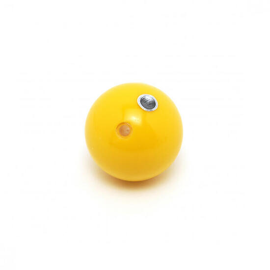 Balle de jonglage bubble 68 mm - Mister Babache Jaune