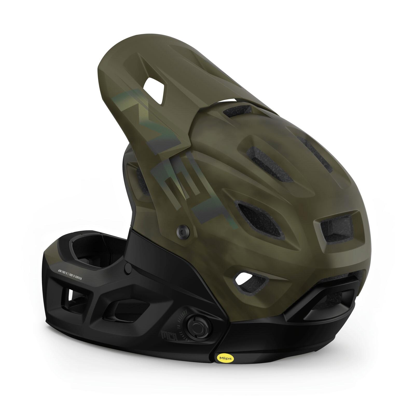 MET Fullface Helm Parachute MCR MIPS 3/6