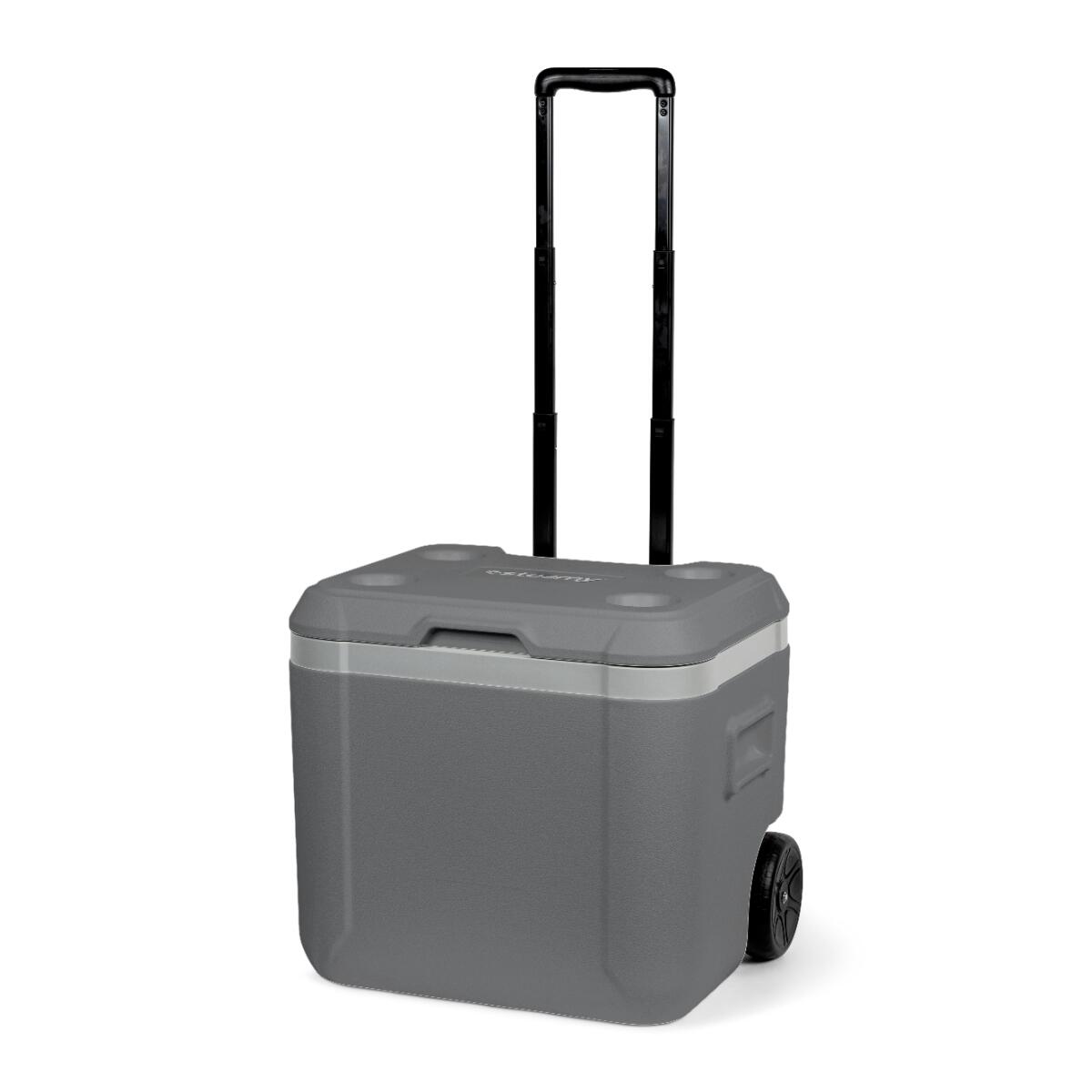 STEAMY Steamy Cool 52 Roller, Koelbox op Wielen, 52L, Grijs