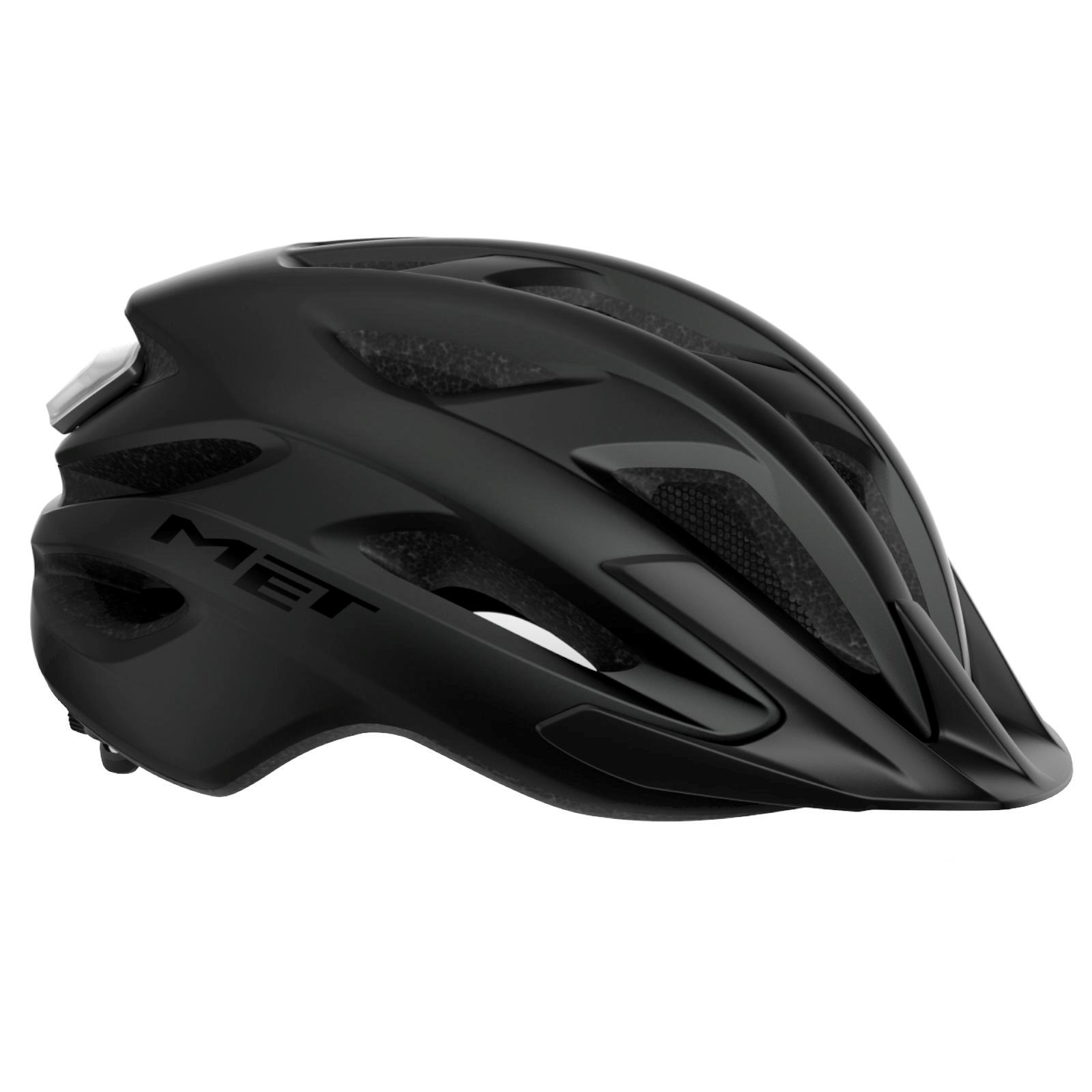MET Crossover Helmet Black Matt 2/4