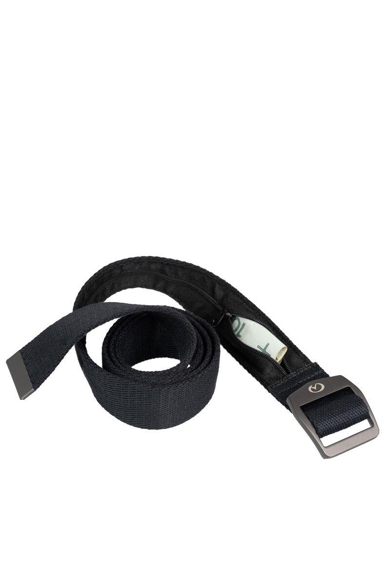 Geldgürtel Lifeventure LF71135, schwarz, Baumwollgurt, Aluminium-Schnalle 2/2