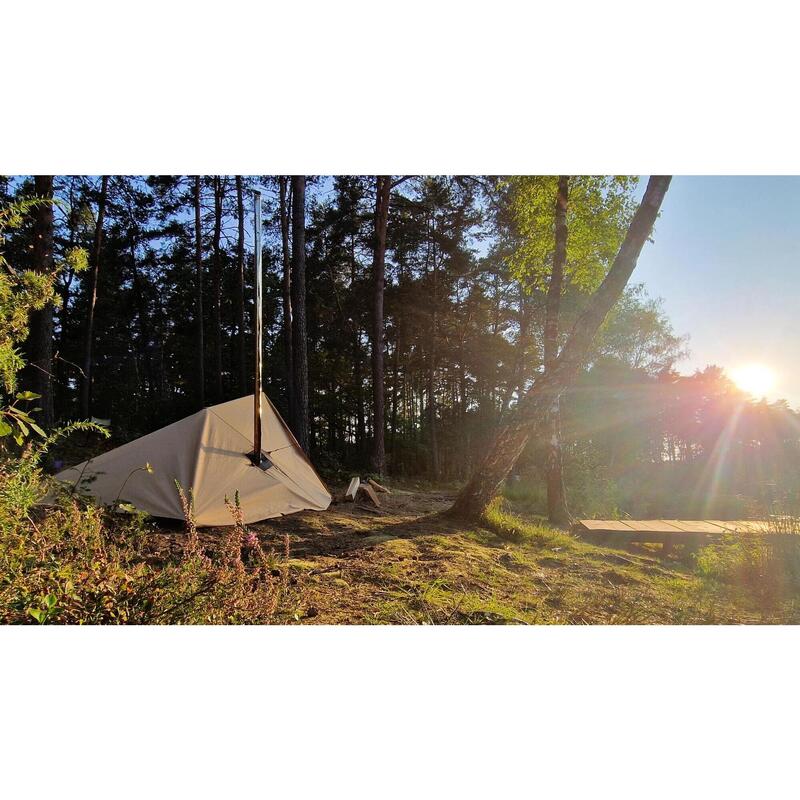 HOT Tarp™ 3x3 Cotton natural BUSHMEN Decathlon