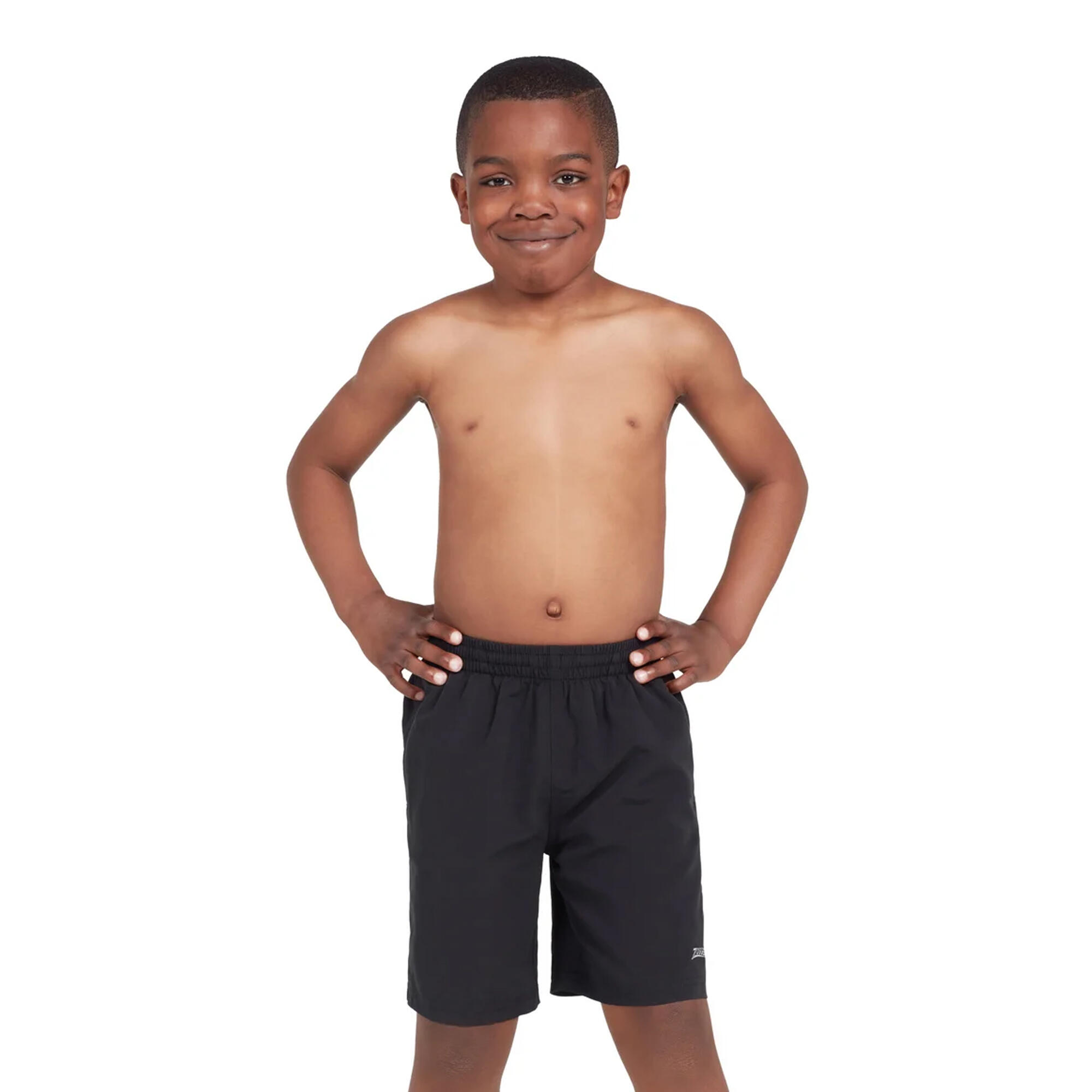 Short De Bain PENRITH Enfant (Noir) 3/3