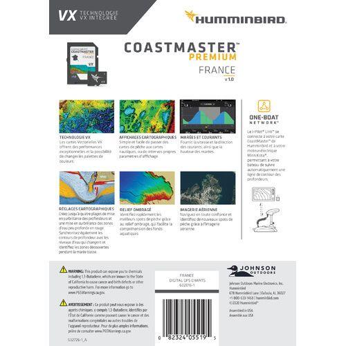 Carte de navigation côtes françaises et Corse Humminbird 3/5
