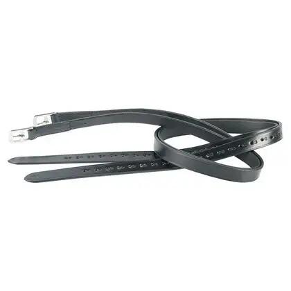 Beugelriemen Leder - Zwart (Pony) 2/2