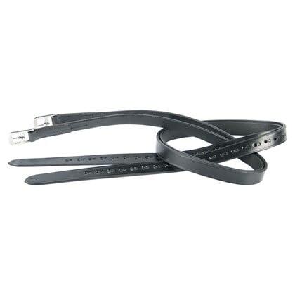 Harrys Horse - Beugelriemen Leder - Zwart (cob) (cob) - Etrivière - Noir - Cs - Decathlon