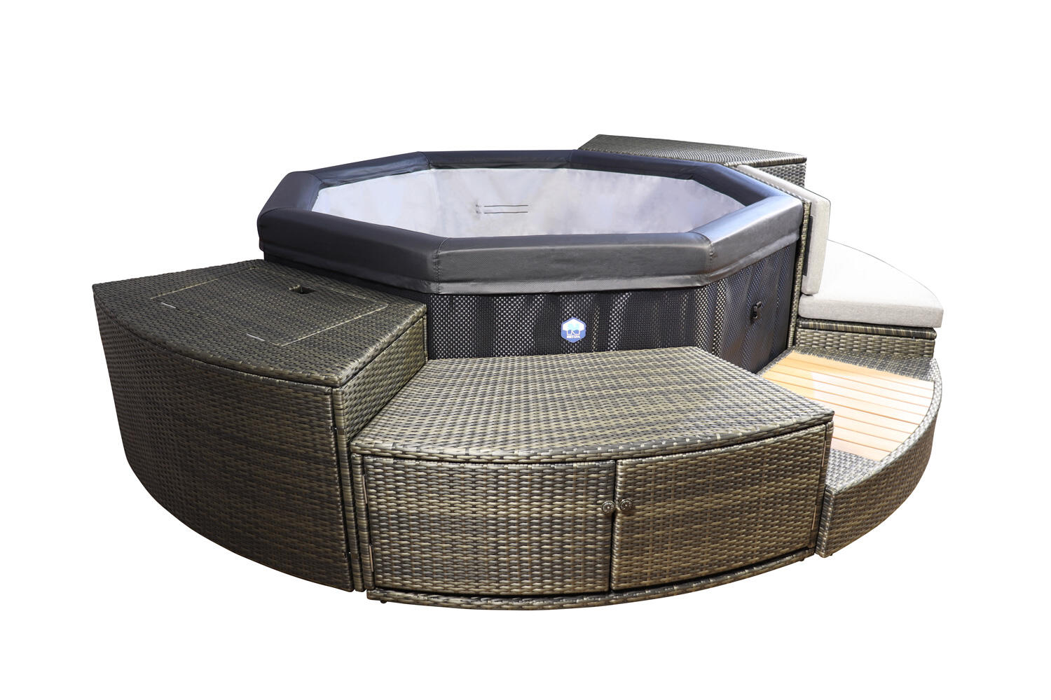 Mobilier pour Spa Semi-rigide Octopus - Ensemble de 5 modules 4/5