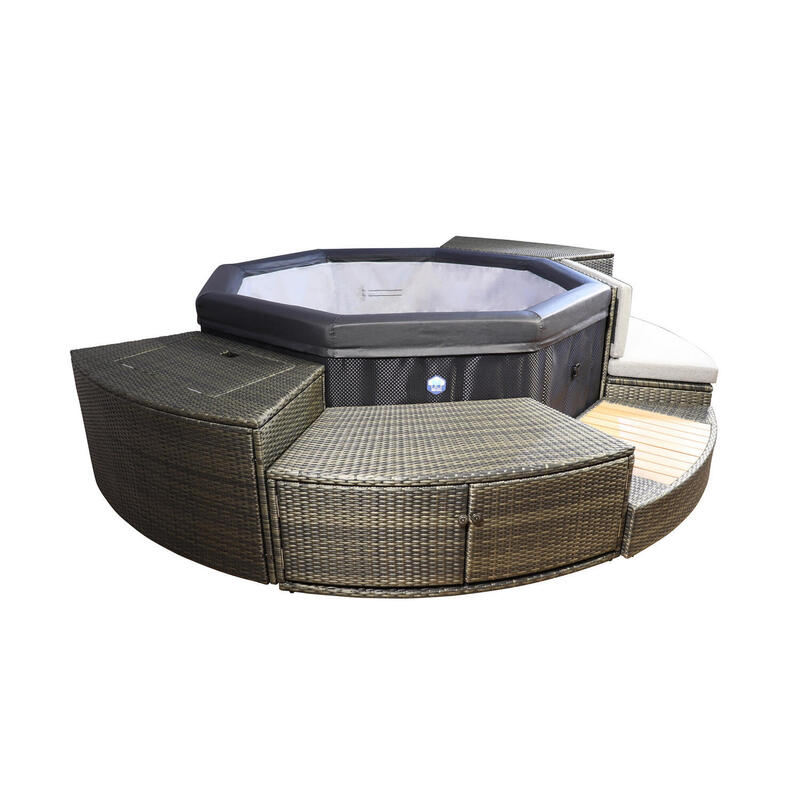 Mobilier spa semi-rigid Octopus - Set de 5 module
