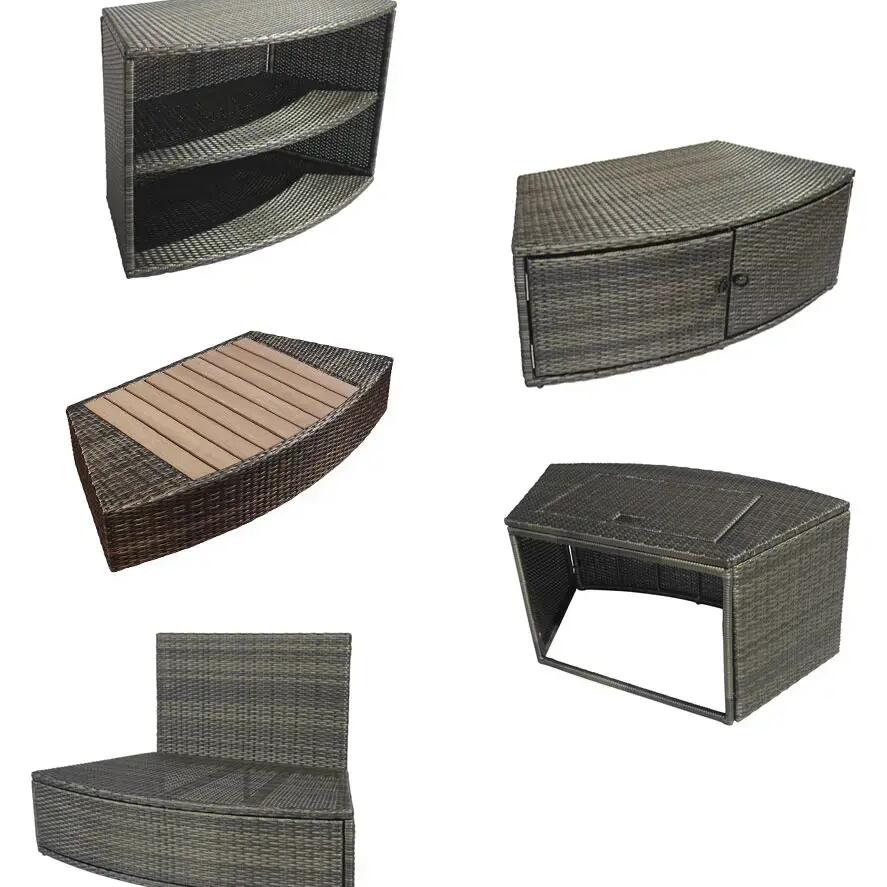 Furniture for Octopus Semi-rigid Spa - Set of 5 modules