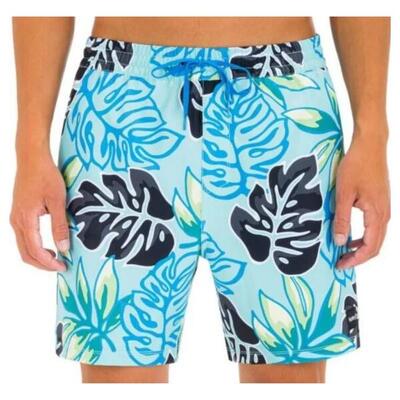 Shorts de baño Hurley Cannonball Volley 17 para hombre