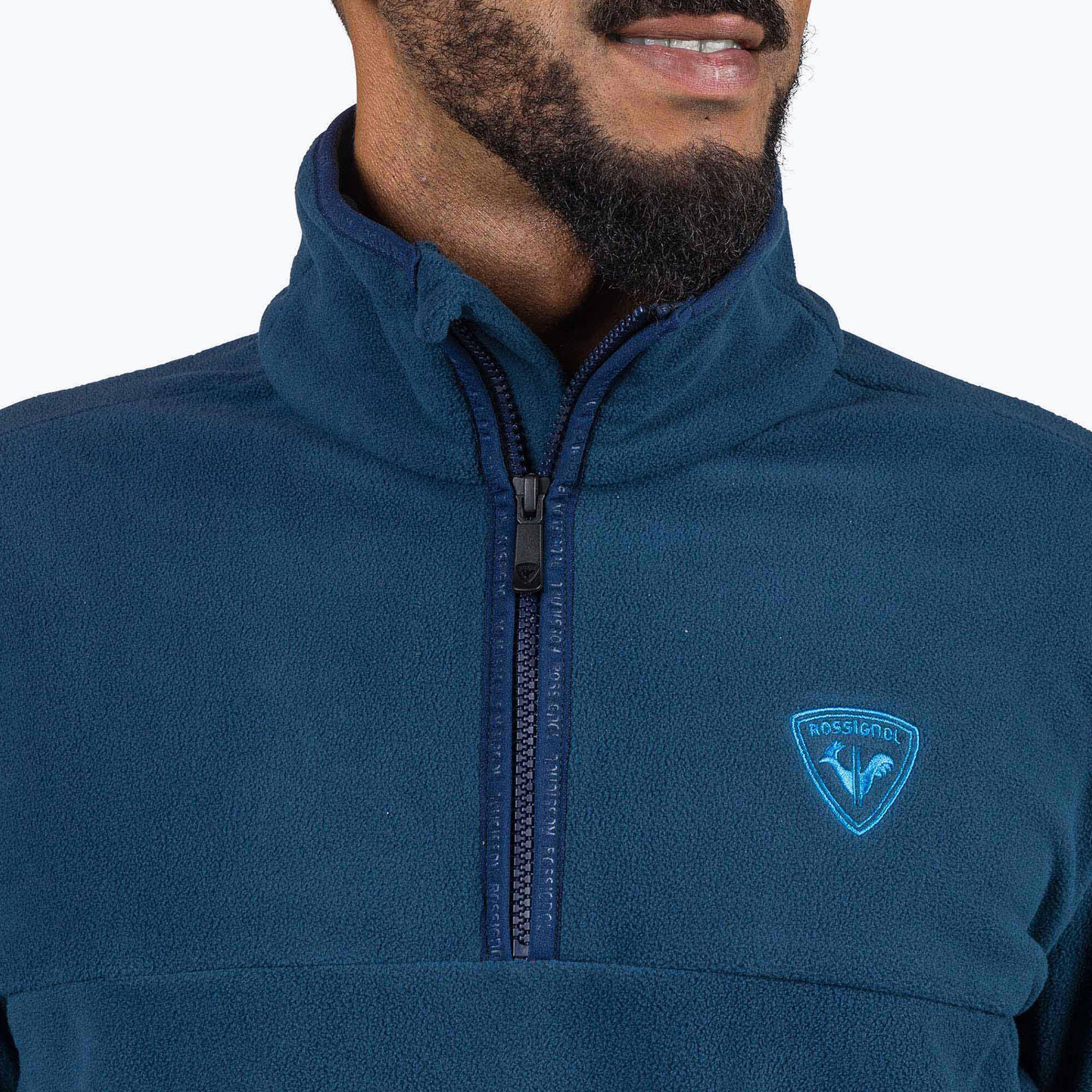 Sudadera masculina Rossignol Strawpile Fleece Hz 4/5