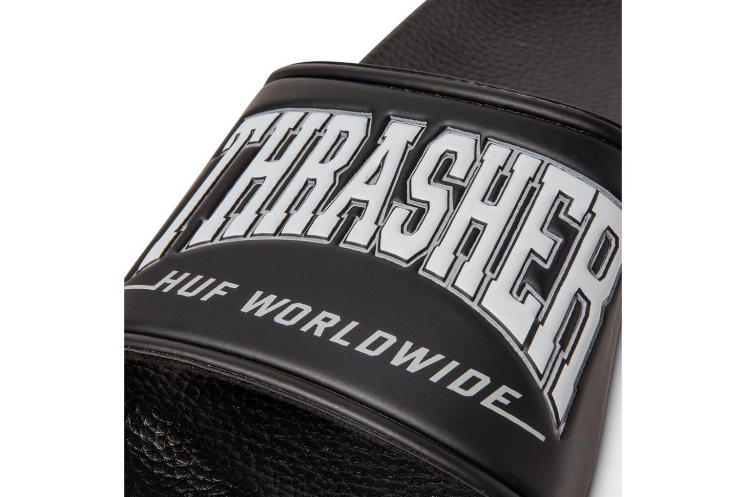 HUF x Thrasher unisex teenslippers voor bij het zwembad 4/5