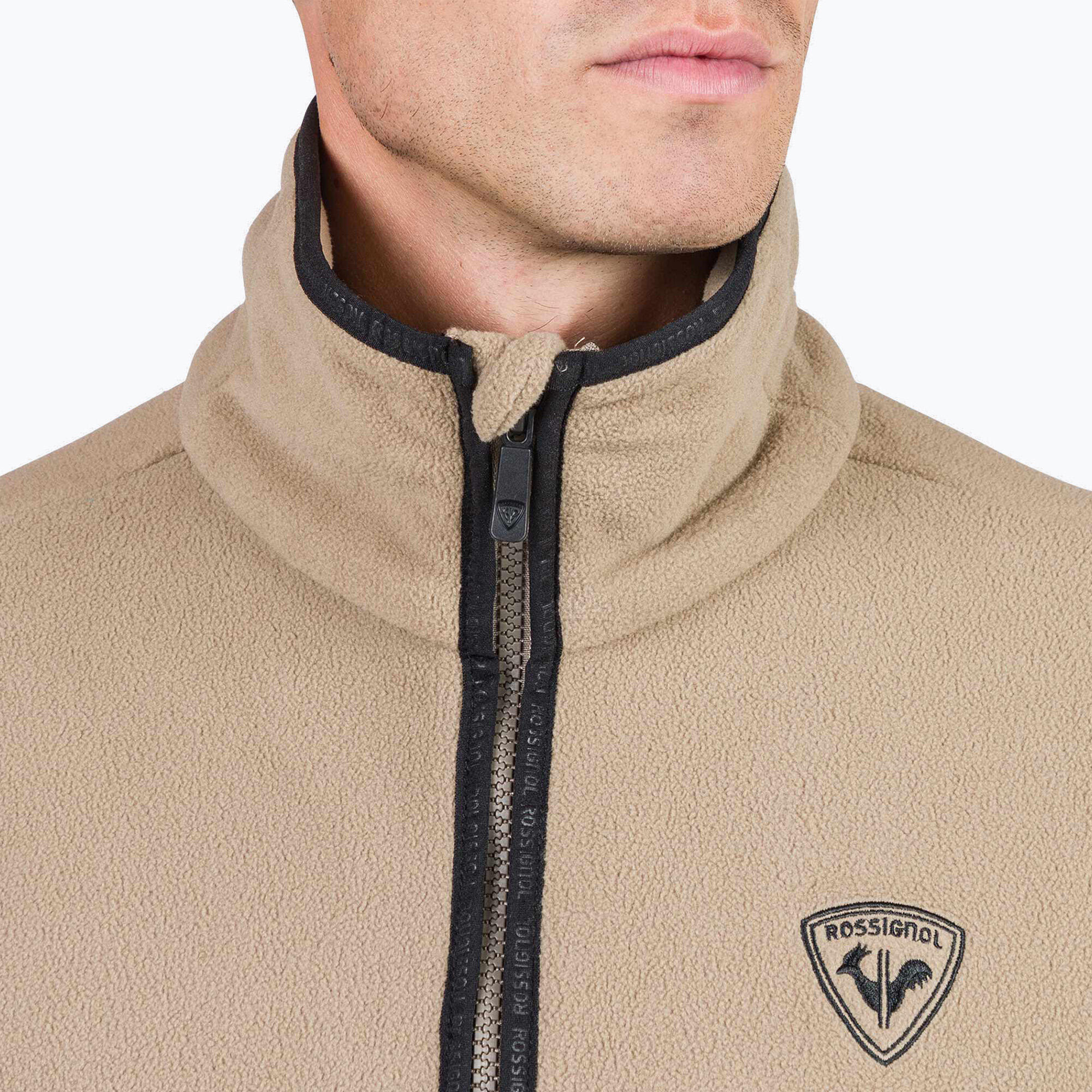 Felpa Rossignol Strawpile Fleece Fz da uomo 4/5