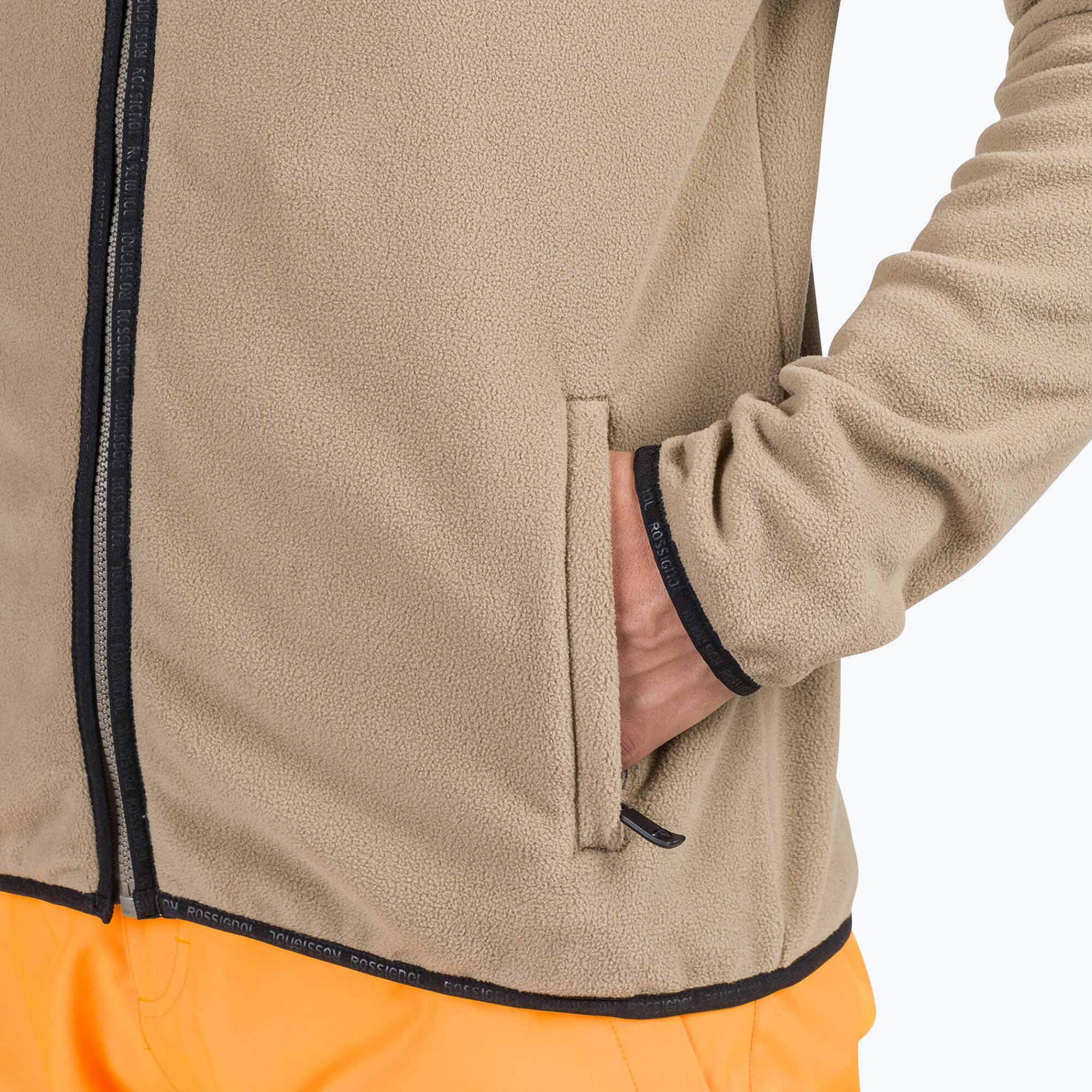 Felpa Rossignol Strawpile Fleece Fz da uomo 5/5