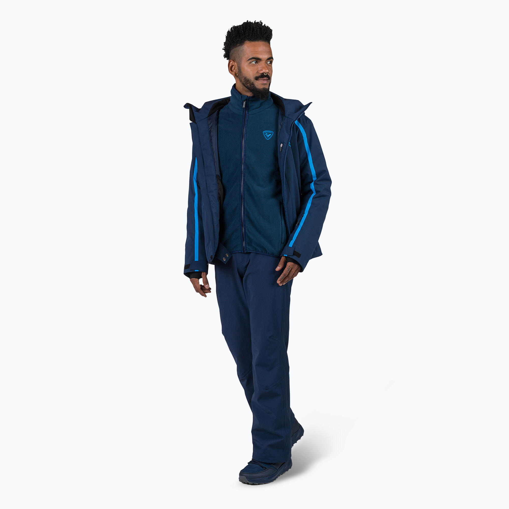 Fleece met volledige rits Rossignol Strawpile 2/5