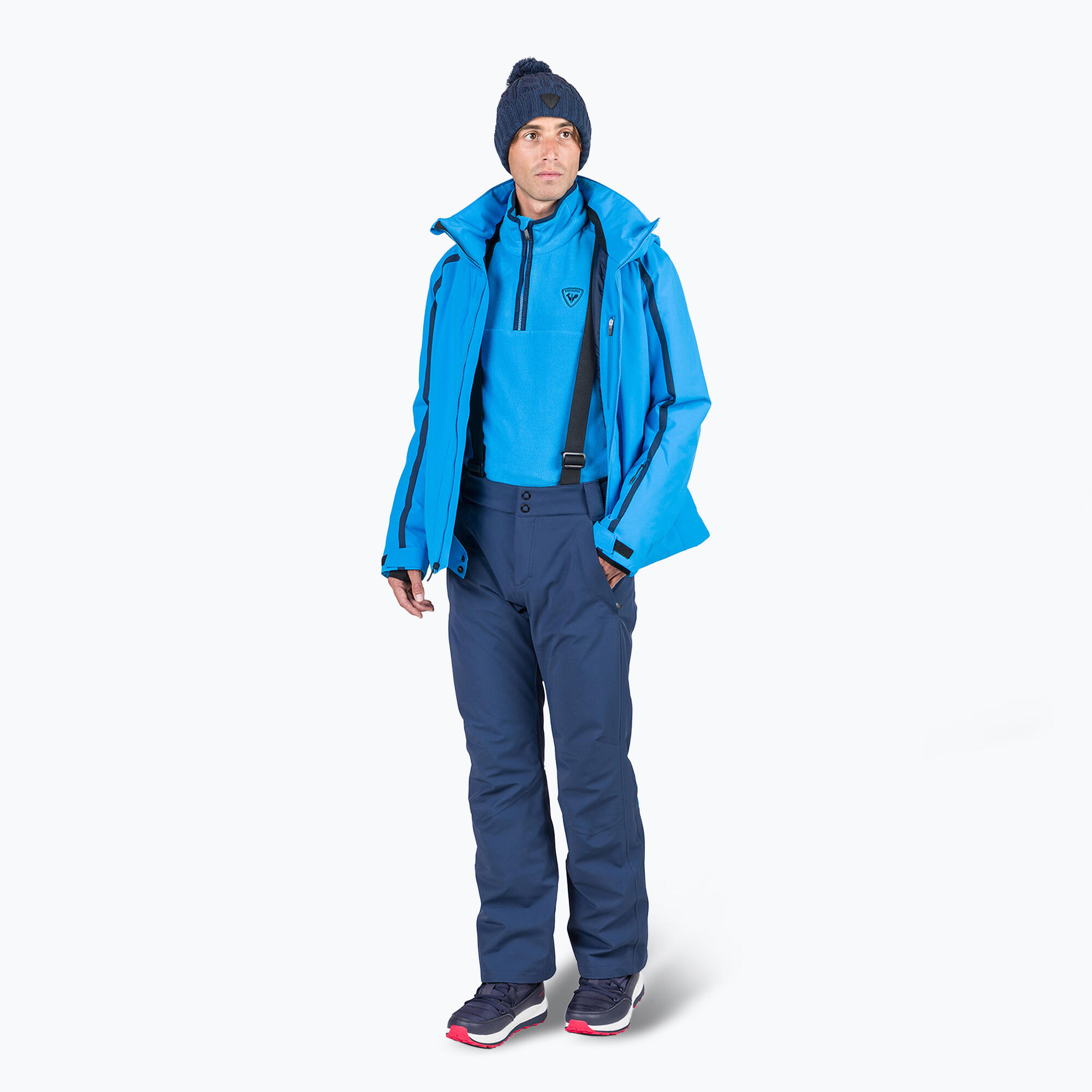 Moletom masculino Rossignol Strawpile Fleece Hz 2/5