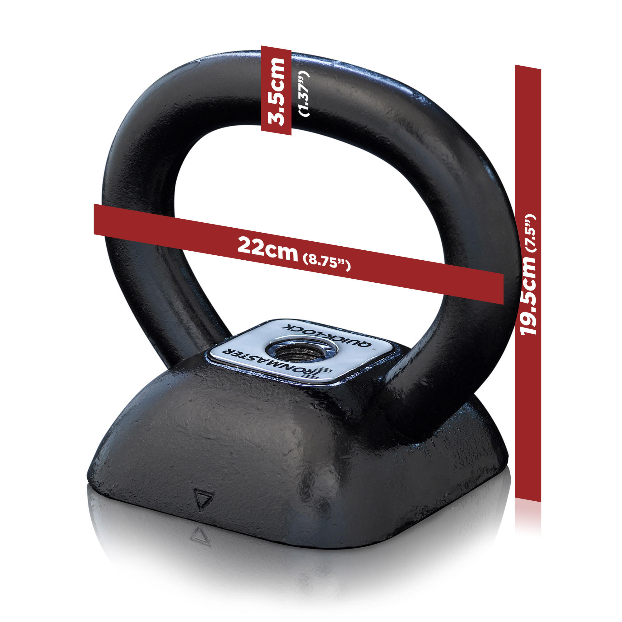 Ironmaster Quick-Lock Adjustable Kettlebell Handle 3/3