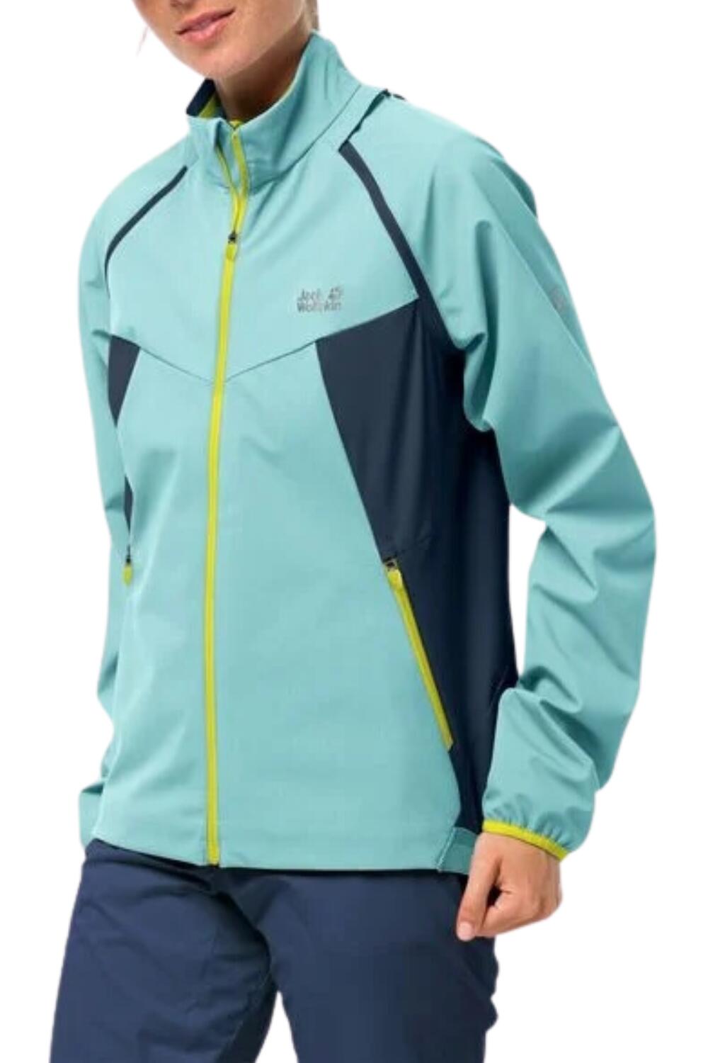 JACK WOLFSKIN Jack Wolfskin dames wandeljack Tandem 2in1 softshell