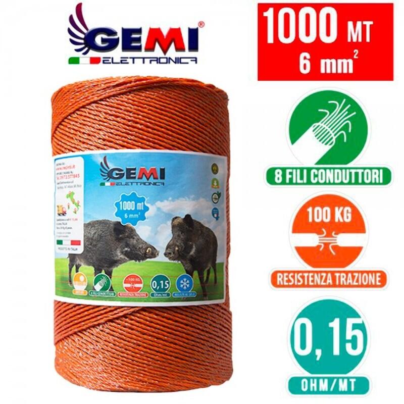 Filo 1000MT 6Mm² Per Recinto Elettrico Recinti Elettrici 2/5
