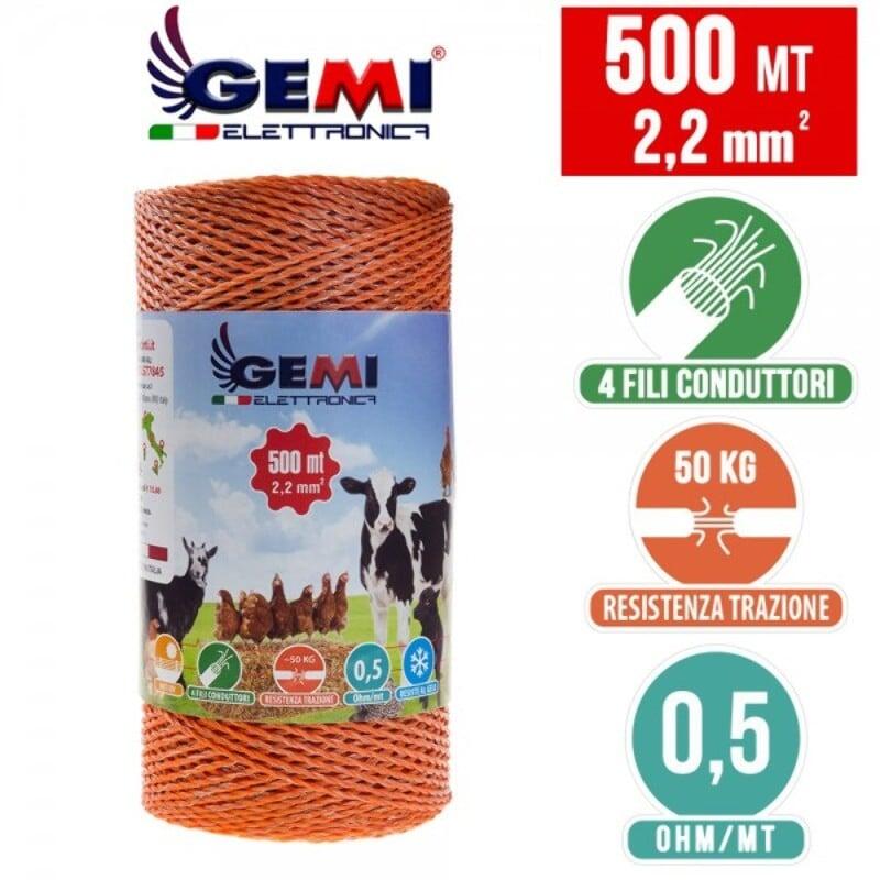 Filo 500MT 2.2Mm² Per Recinto Elettrico Recinti Elettrici 2/5