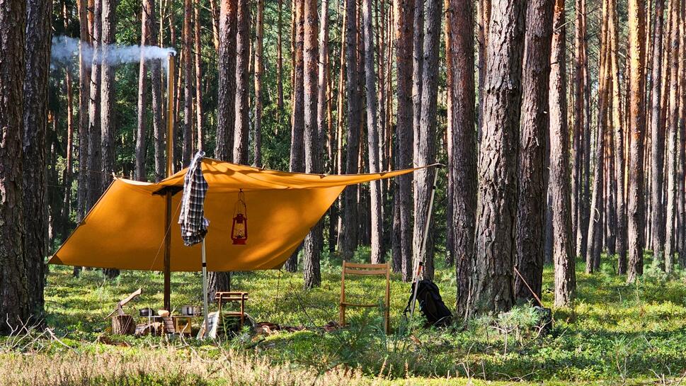 HOT Tarp™ 4x3 Cotton natural BUSHMEN