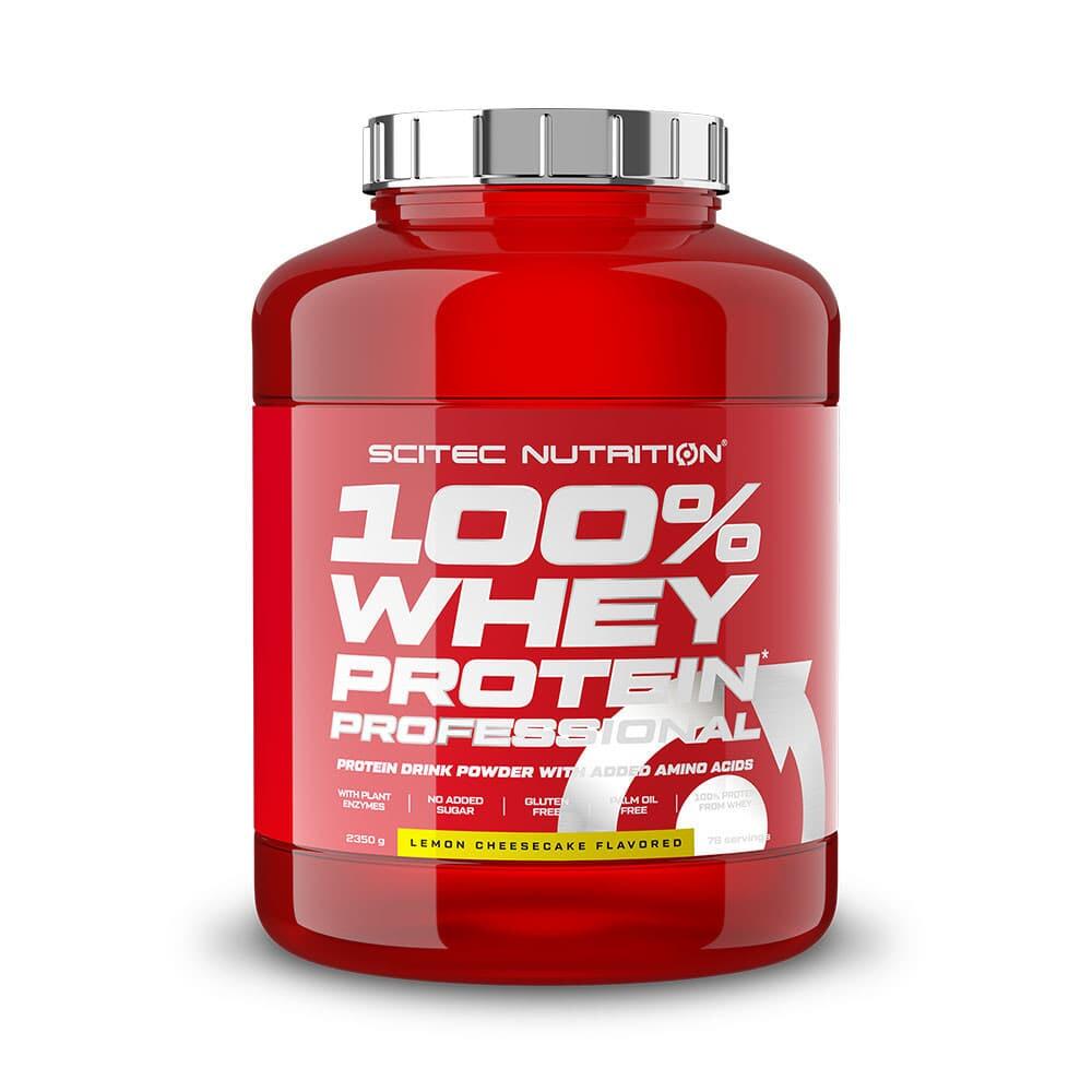 Scitec Nutrition - Whey Protéine | 100% Whey Professional (2,350kg) | Cheesecake Citron - Whey Protéine - Taille Unique - Decathlon