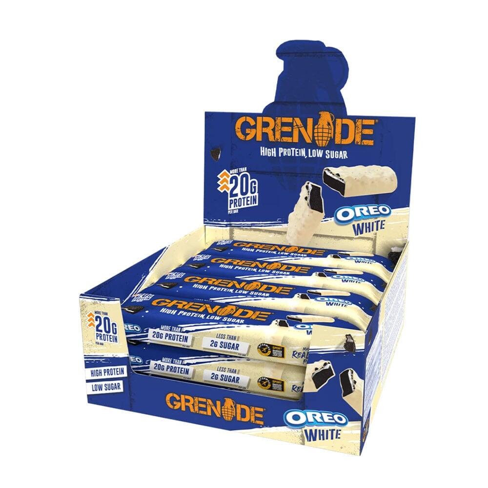 Grenade - Barres Protéinées | Carb Killa Bar (12x60g) | White Oreo - Barre Protéinée - Decathlon