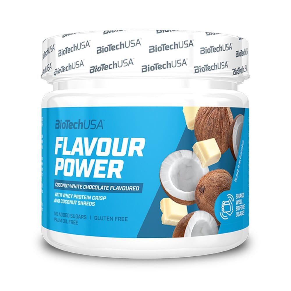 BIOTECHUSA Potência do sabor (160g) - Chocolate branco com coco