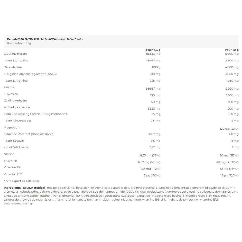 BoogieMan - 300g - Trec Nutrition - Tropical 3/4
